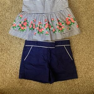 Janie and jack Girls (size 6) set